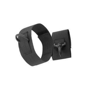Drakness Nylon Handcuffs Black DreamLove