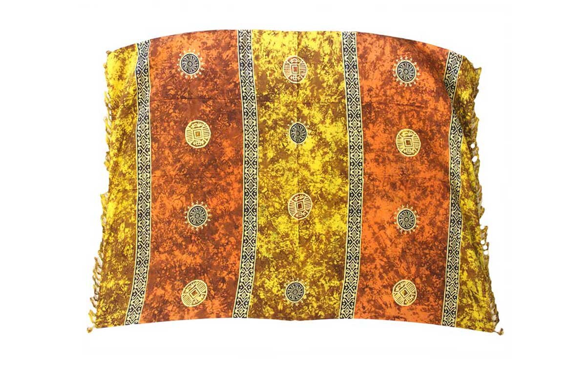 Koin Bali Sarong Orange by Nature & Body