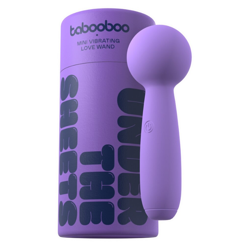 11.5cm Under The Sheets Mini Wand Vibrator Tabooboo