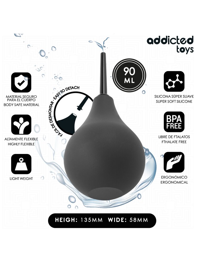 Anal Travel Douche 90ml Addicted Toys DreamLove