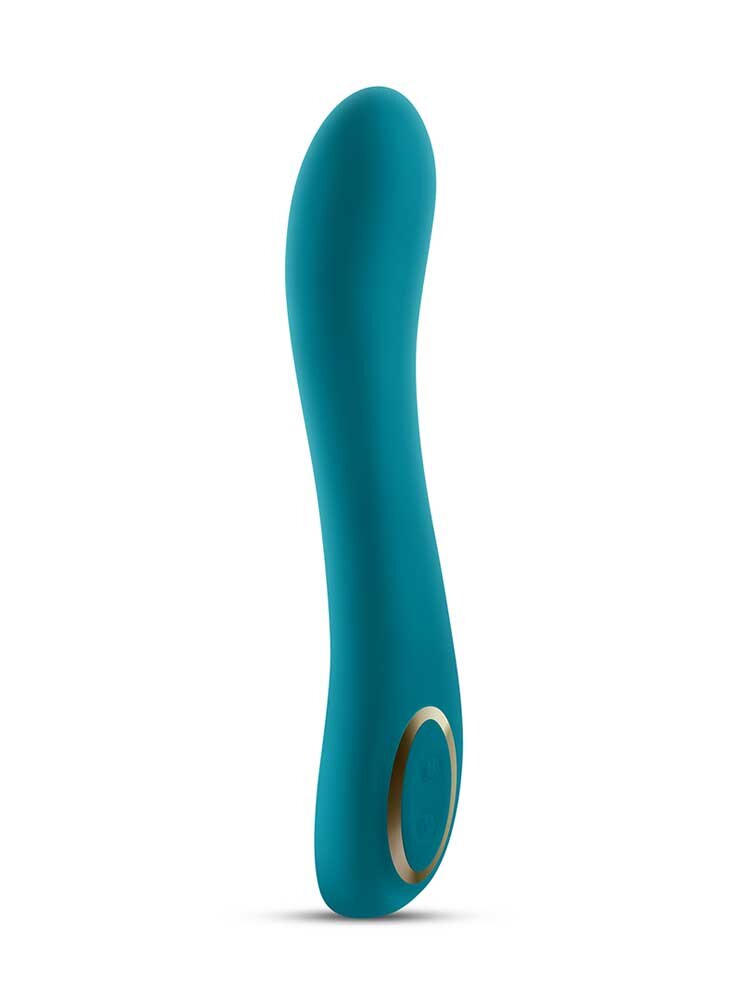 21.3cm Zues Obsessions Classic Vibrator Green NS Novelties