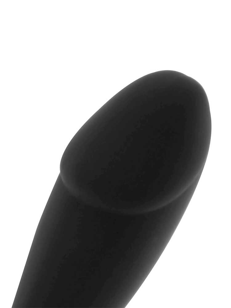OhMama! Realistic Silicone Butt Plug 10cm Black DreamLove