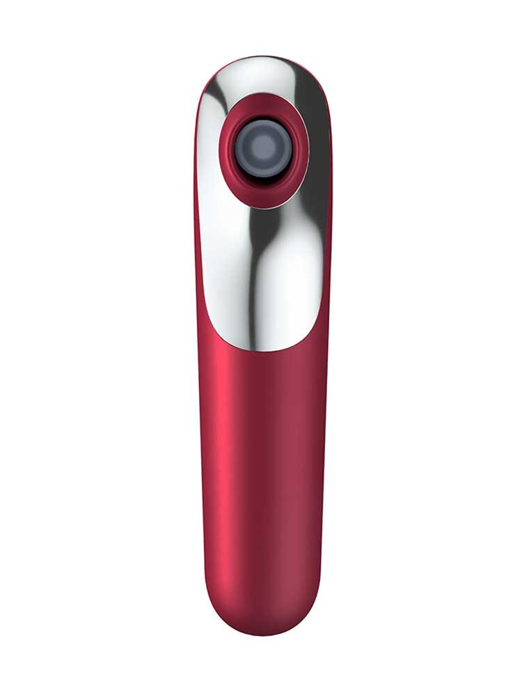 Dual Love Air Pulse Vibrator Red by Satisfyer