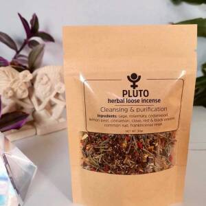 Βοτανικό θυμίαμα Πλούτωνας (Botanical incense Pluto) 30gr