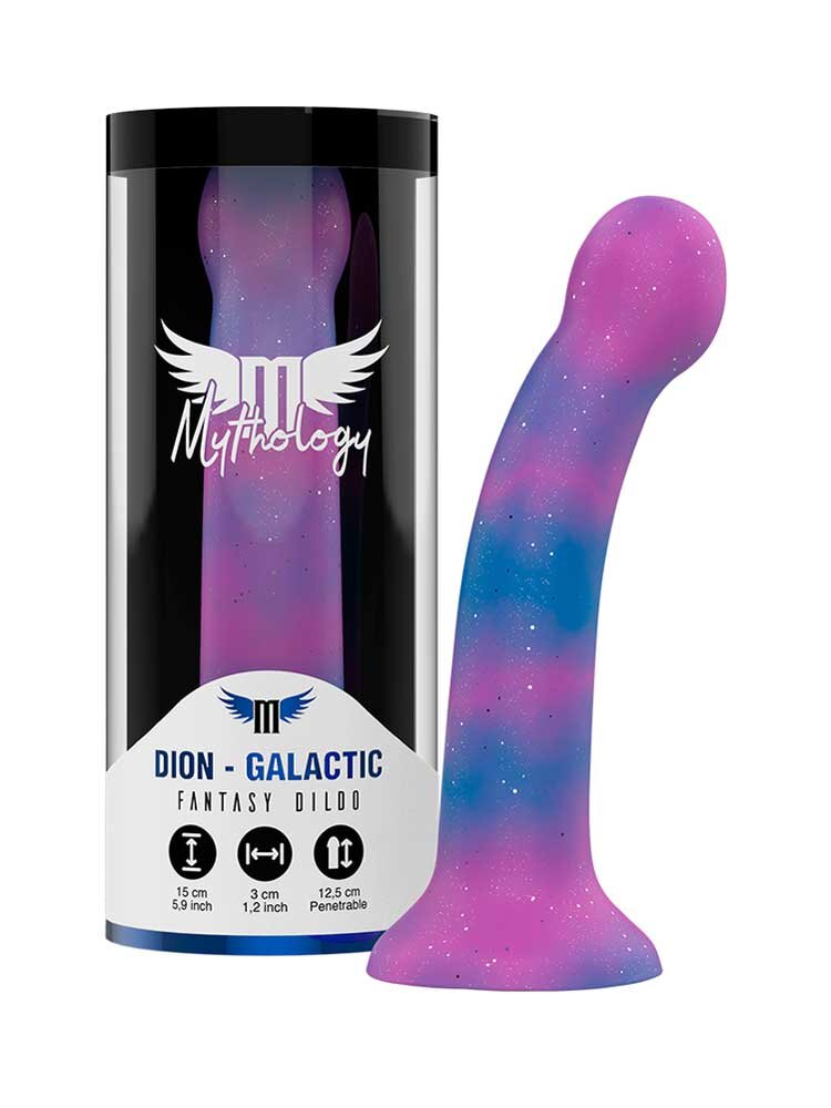 Dion Galactic Mythology Fantasy Dildo 15cm Purple DreamLove