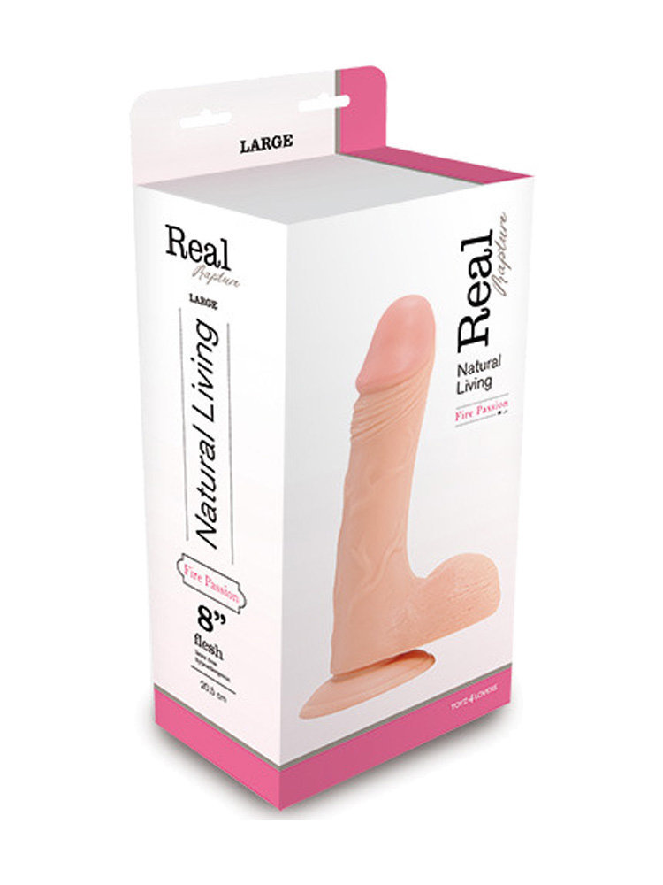 Real Rapture Dildo 20cm Natural by Toyz4Lovers