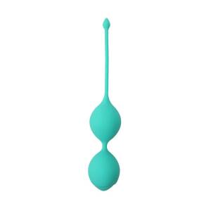 See U in Bloom Duo Balls Green Silicone by Dream Toys