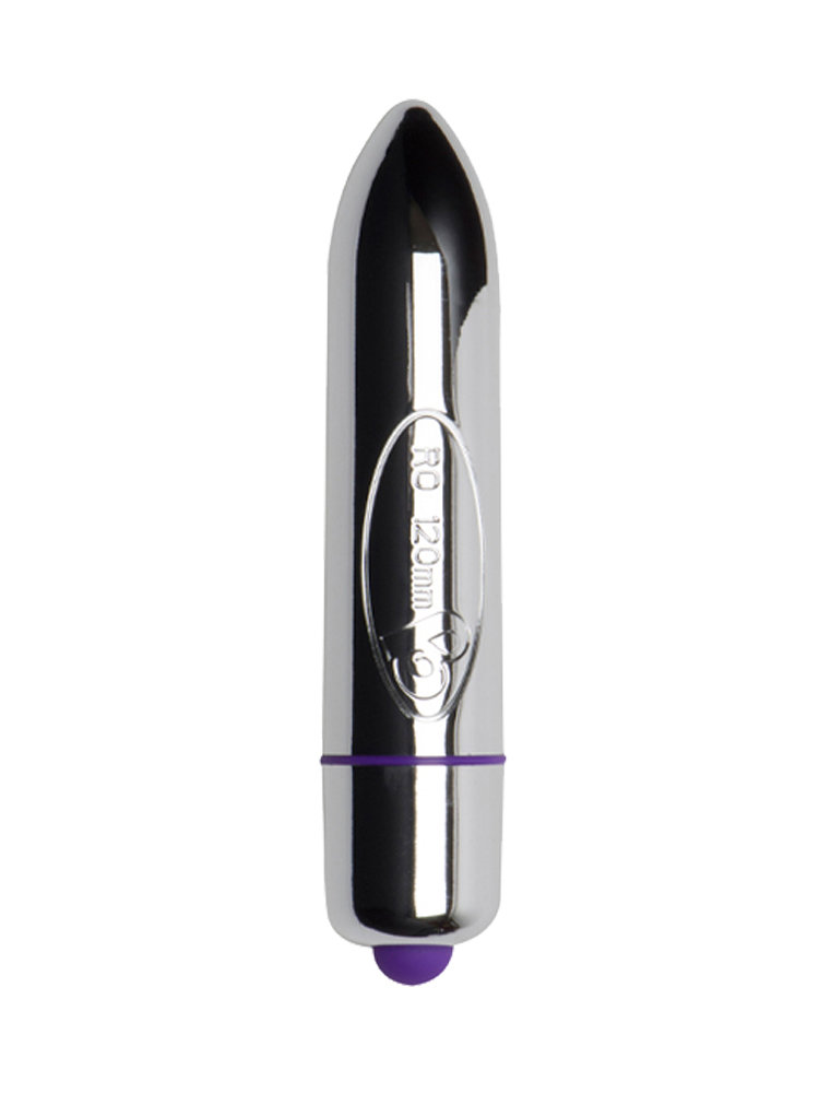 Ammo L'Amour 120mm 10 Speed Vibrator Chrome by Rocks Off