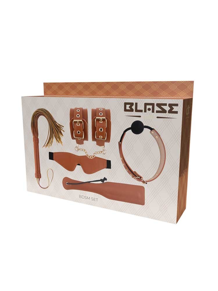 Blaze Elite BDSM Kit Cognac by Dream Toys