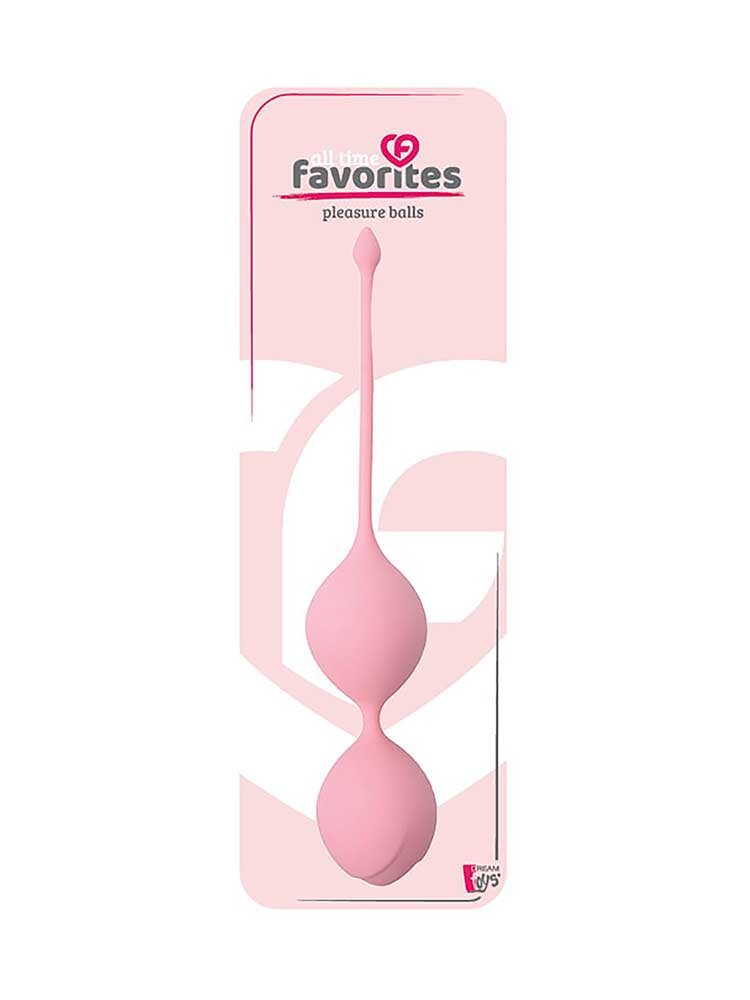 See U in Bloom Duo Balls Pink Silicone 3.60cm by Dream Toys