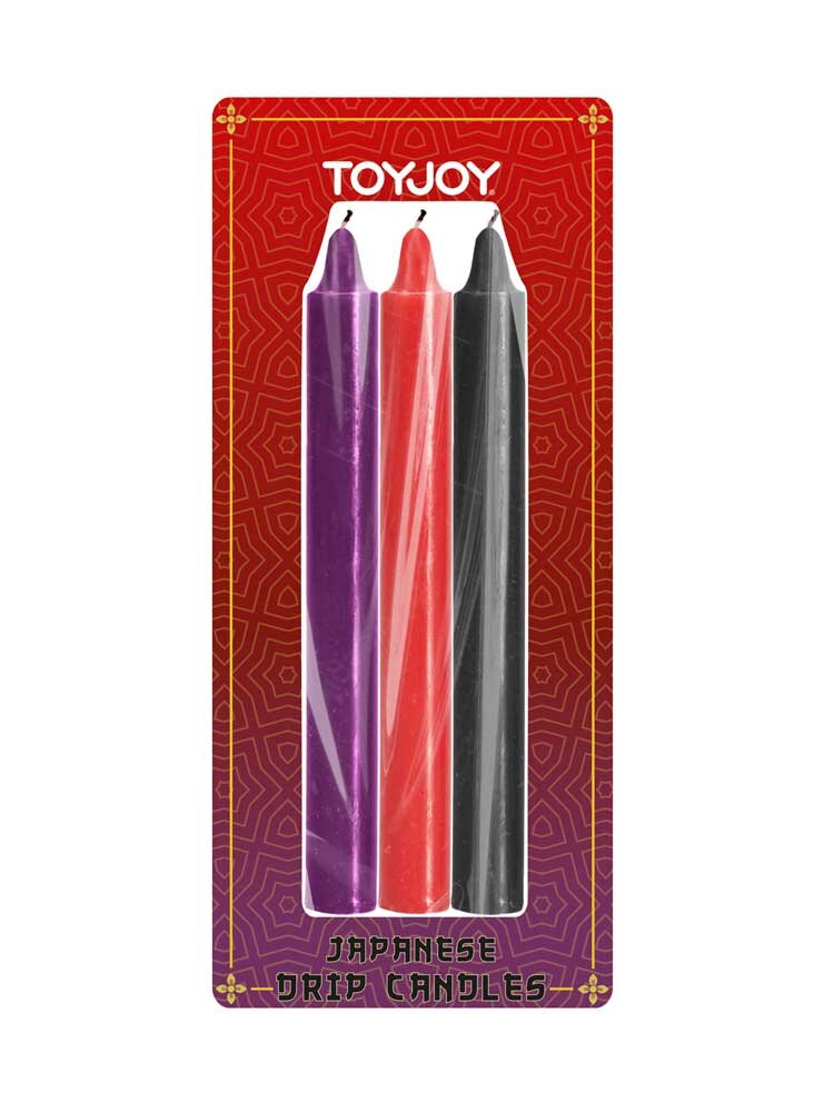 3 Japanese Low Temparature Candles by ToyJoy
