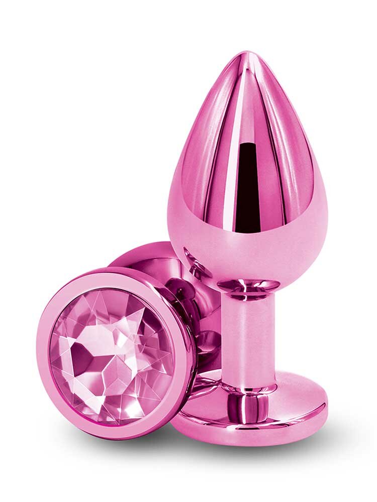 3.4cm Ø Medium Rear Assets Pink Butt Plug 8.2cm NSNovelties