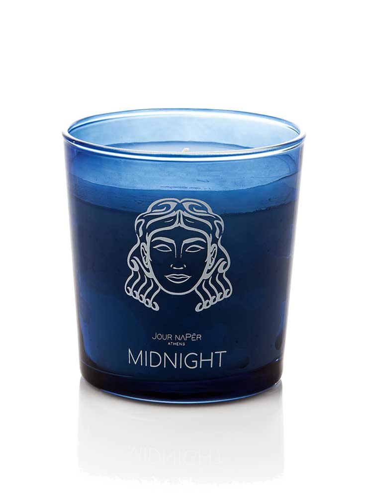 Midnight Scented Candle 210gr by The Greek Perfumer