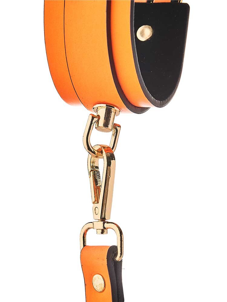 Radiant Handcuffs Glow in the Dark Orange by Dream Toys