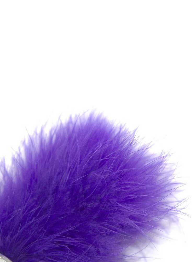 2.5cm Ø Small Pony Tail Anal Plug Purple 15.0cm Toyz4Lovers