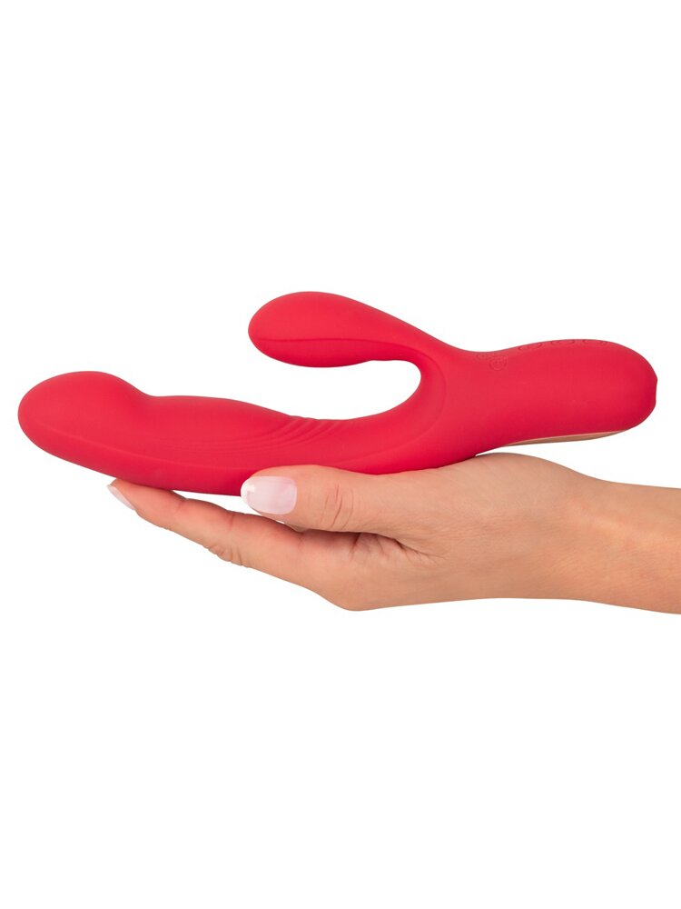 21.2cm Thumping Rabbit Silicone Vibrator Sweet Smile Orion