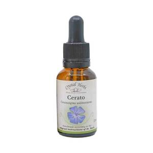 Κερατόστιγμα (Cerato) Bach Flower 25ml Crystal Herbs