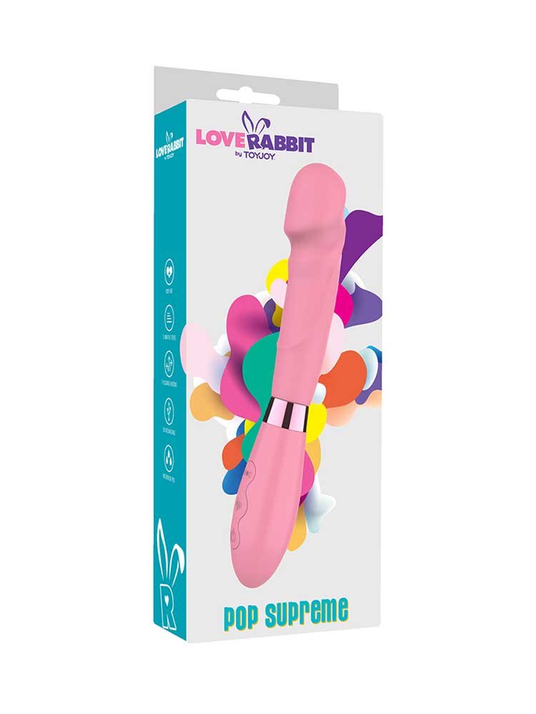 Pop Supreme Vibrator LoveRabbit by ToyJoy