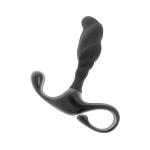 OhMama! Silicone Prostate Massager Black by DreamLove