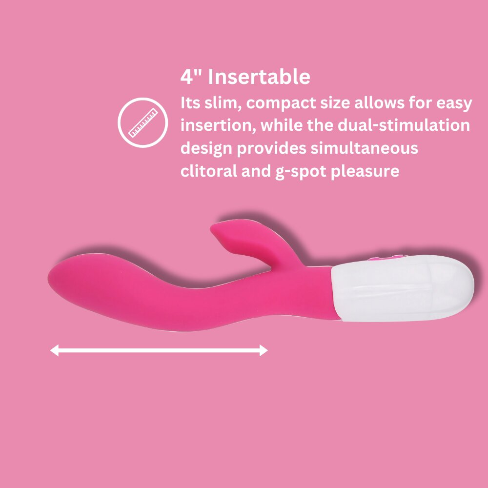 20.0cm Jessica Rabbit G-Spot Vibrator Loving Joy