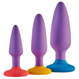 11.0cm Smooth Adventure Anal 3-Set Love Plugs Dream Toys