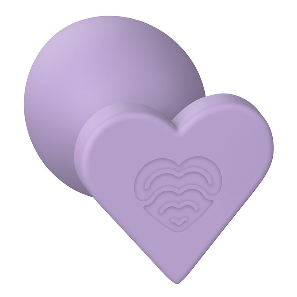 2.8cm Ø Heart Butt Plug Medium Love Signal 8.5cm Dream Toys