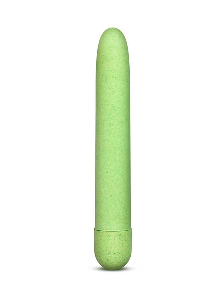 17.7cm Gaia Eco Classic Vibrator Green Blush Novelties