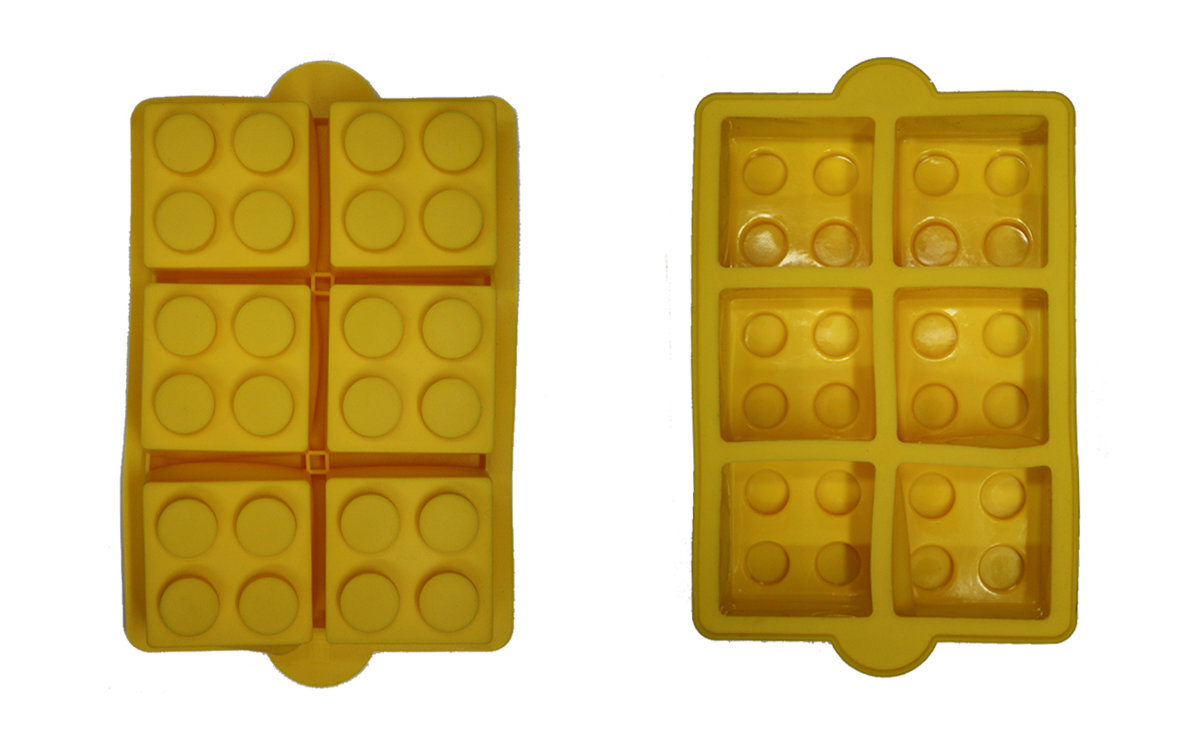 6 τετράγωνα Σφηνοτουβλάκια  Lego