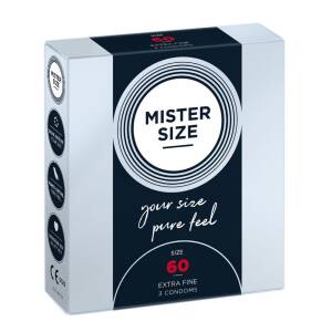 Προφυλακτικά XL 3 Pack (60mm) Mister Size