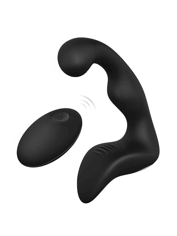Remote Booty Pleaser Prostate Stimulator Black by Dream Toys