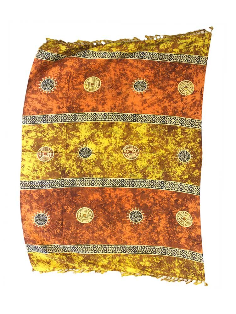 Koin Bali Sarong Orange by Nature & Body