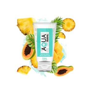 Tropical Fruits Aqua Travel Waterbased Lubricant (Υδατοδιαλυτό) 50ml DreamLove