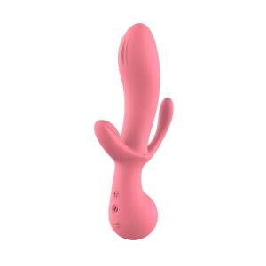 Claire Triple Pleasure Vibrator Amour Pink Dream Toys