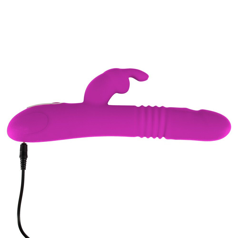 24.7cm Thrusting Pearl Rabbit Vibrator Sweet Smile Orion