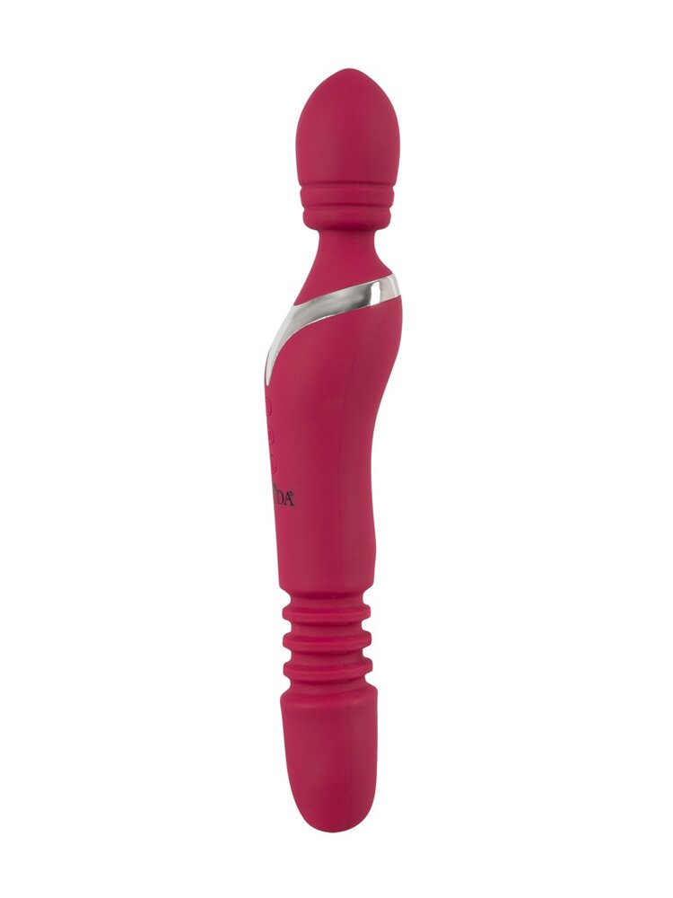 27.0cm Javida Thrusting & Warming Silicone Wand Vibrator Orion
