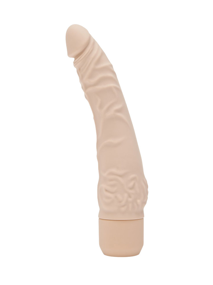 Get Real Slim Vibrator 20cm Natural by ToyJoy