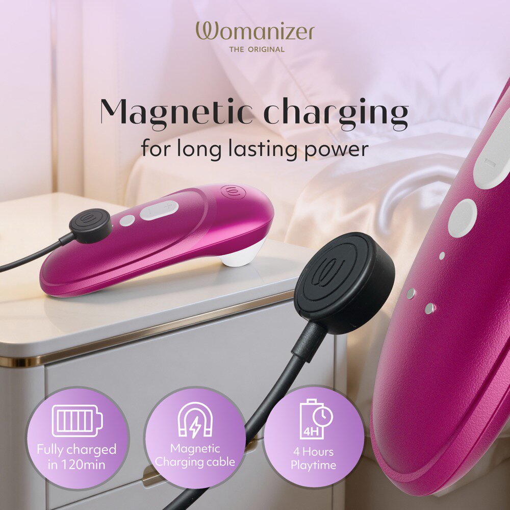 16.0cm PRO Clitoral Stimulator Pink by The Original Womanizer