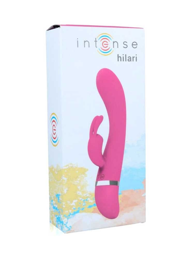 18.9cm Intense Hilari Rabbit Vibrator Pink DreamLove