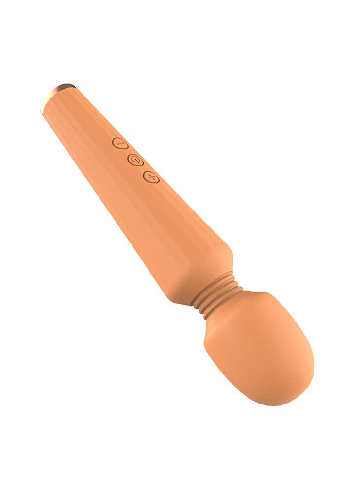 Glam Wand Vibrator Orange by Dream Toys