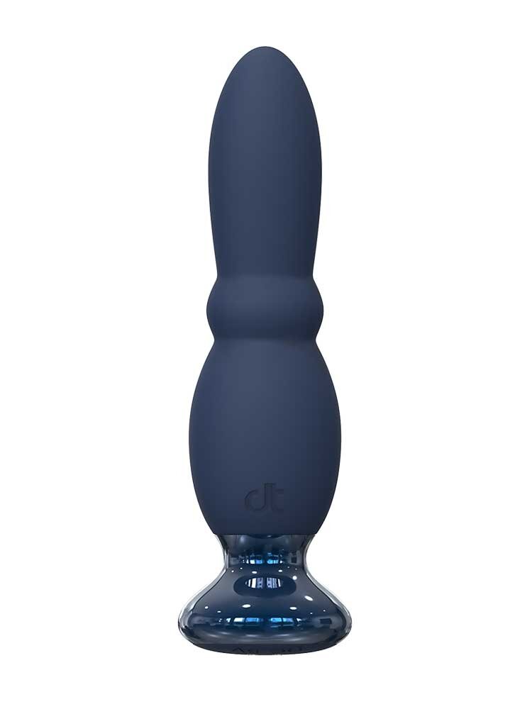 2.8.0cm Ø Glam Beaded Anal Vibe Blue 12.1cm Dream Toys