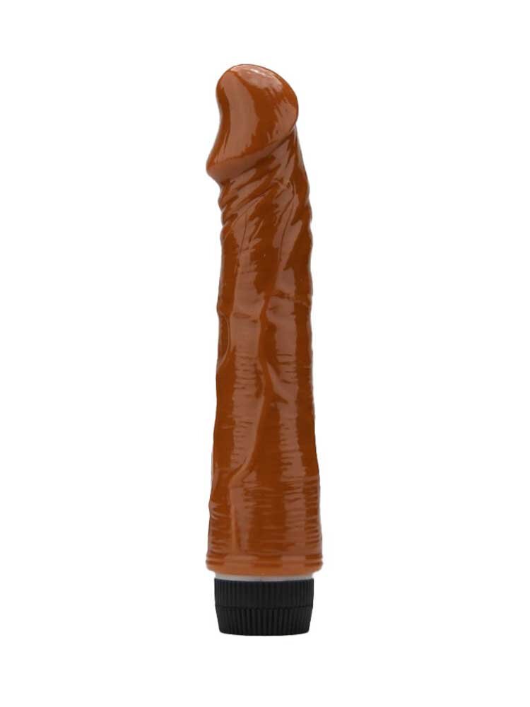 19.0cm Realistic Vibrator Brown Loving Joy