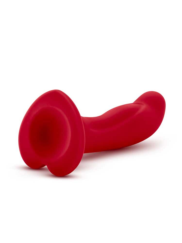 15.2cm Jezebel Temptation Curved G-Spot Dildo Red Blush Novelties