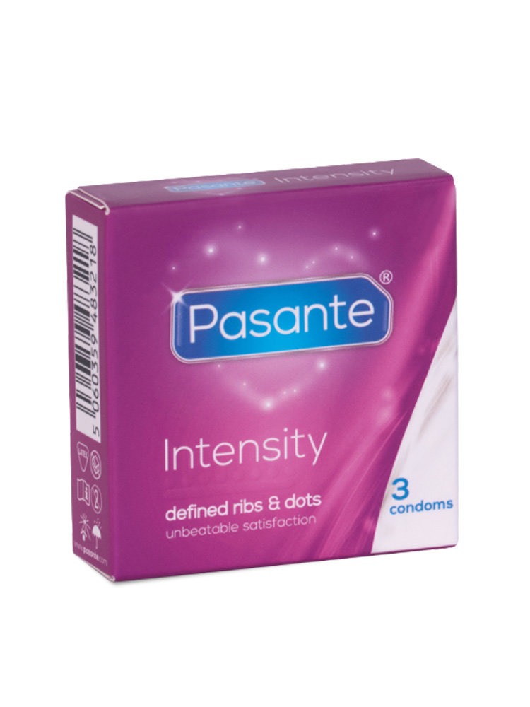 Intensity Condoms 3 pack Pasante