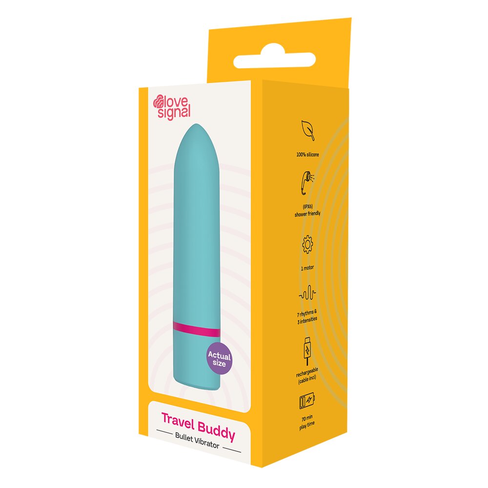 10.0cm Travel Buddy Bullet Vibrator Love Signal Dream Toys