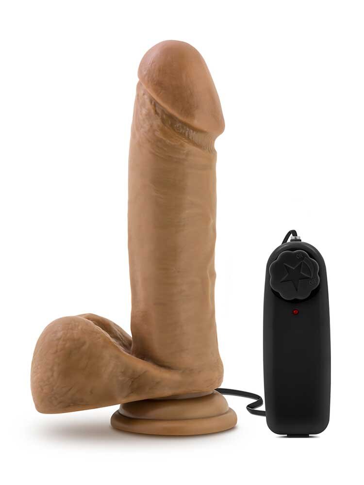 20.3cm Soccer Champ Loverboy Vibrator Brown Blush Novelties