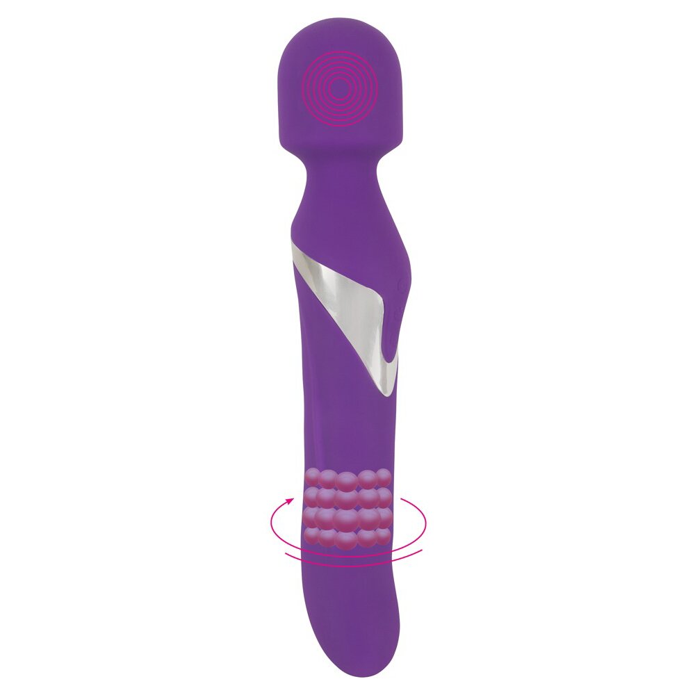 24.0cm Javida Wand and Pearl Vibrator by Orion