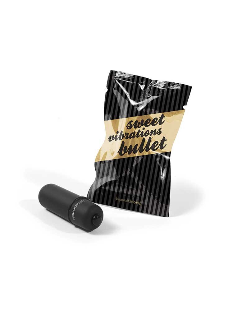 Sweet Vibrations Bullet 5.50cm Black by Bijoux Indiscrets