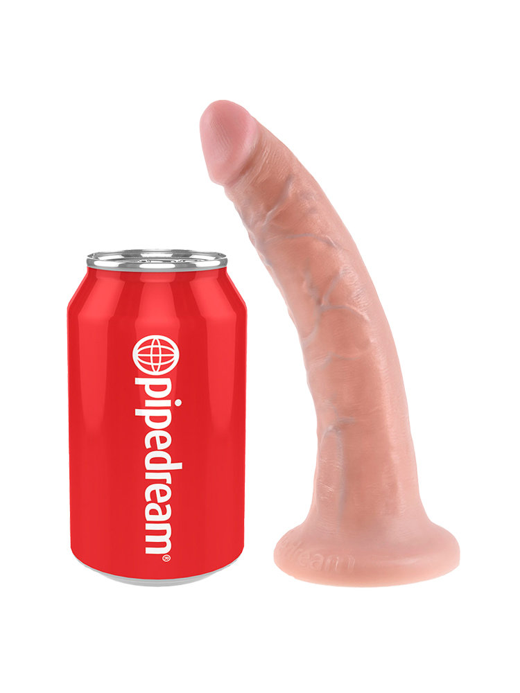 King Cock 18cm Flesh by Pipedream