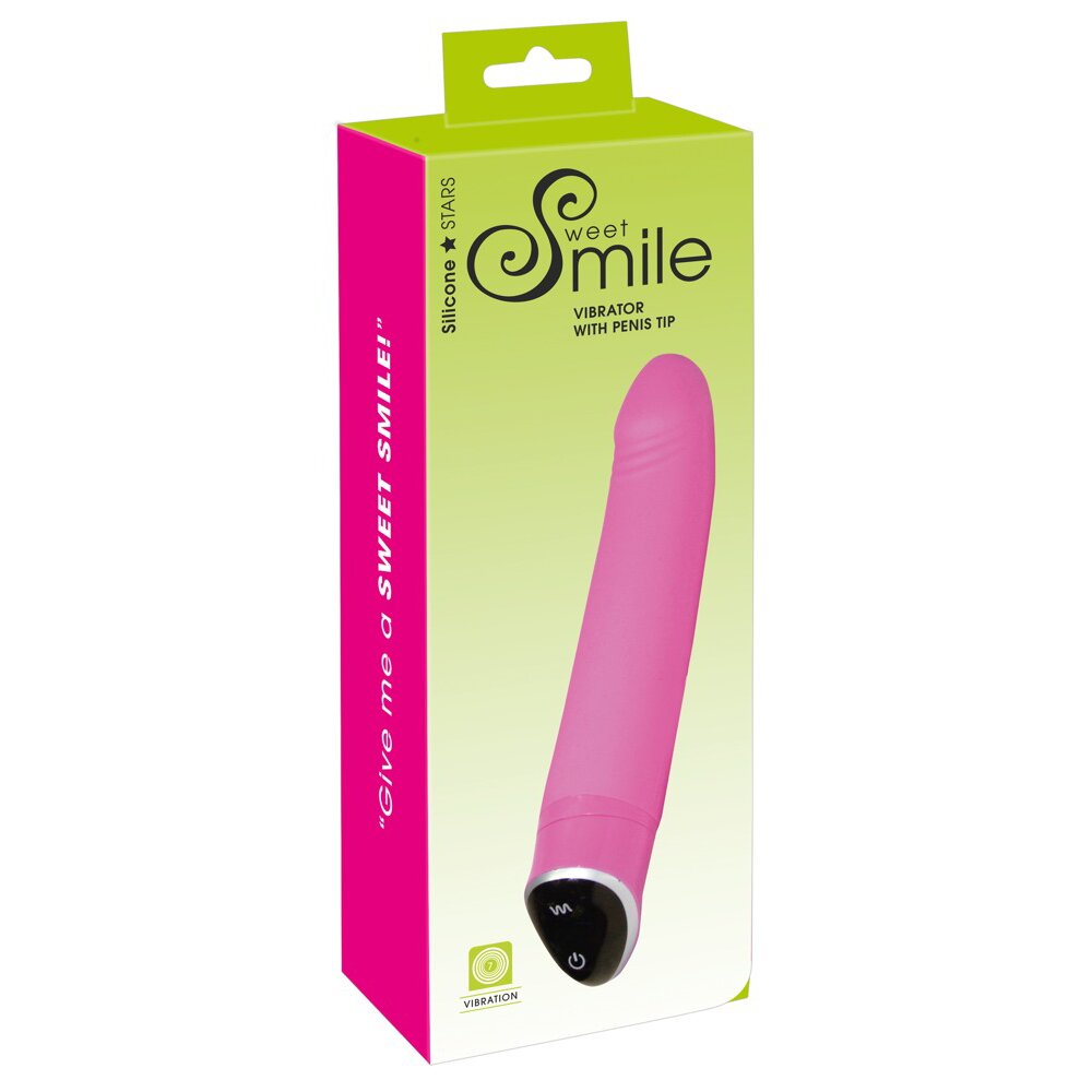 20.0cm Realistic Vibrator with Penis Tip Sweet Smile Orion