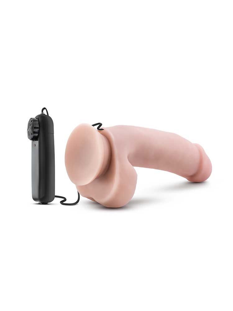 17.5cm Quarterback Loverboy Vibrator Vanilla Blush Novelties